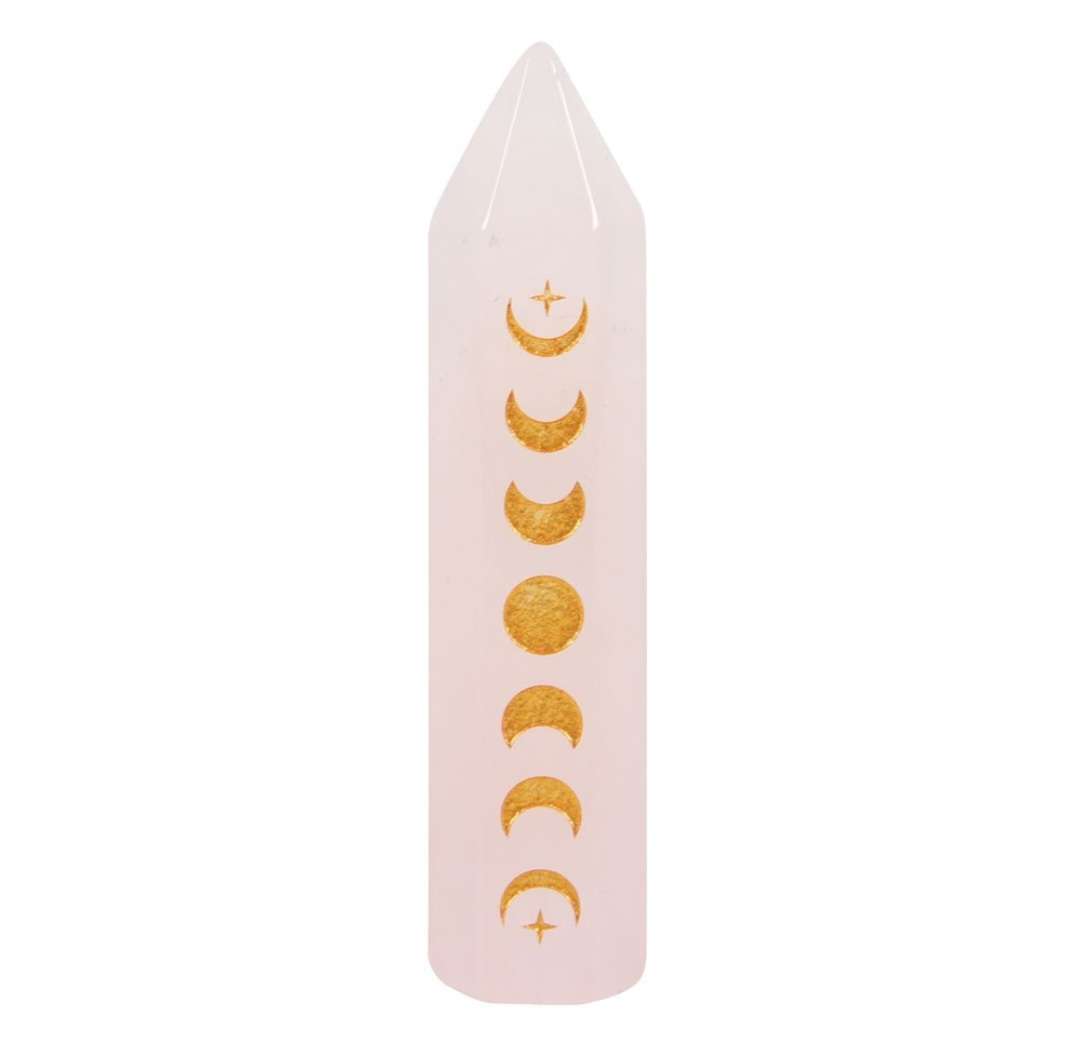 Moon Phase Crystal Point