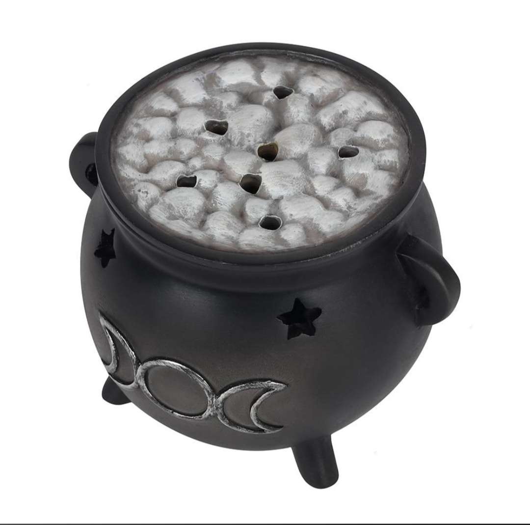 Cauldron Incense Cone Holder