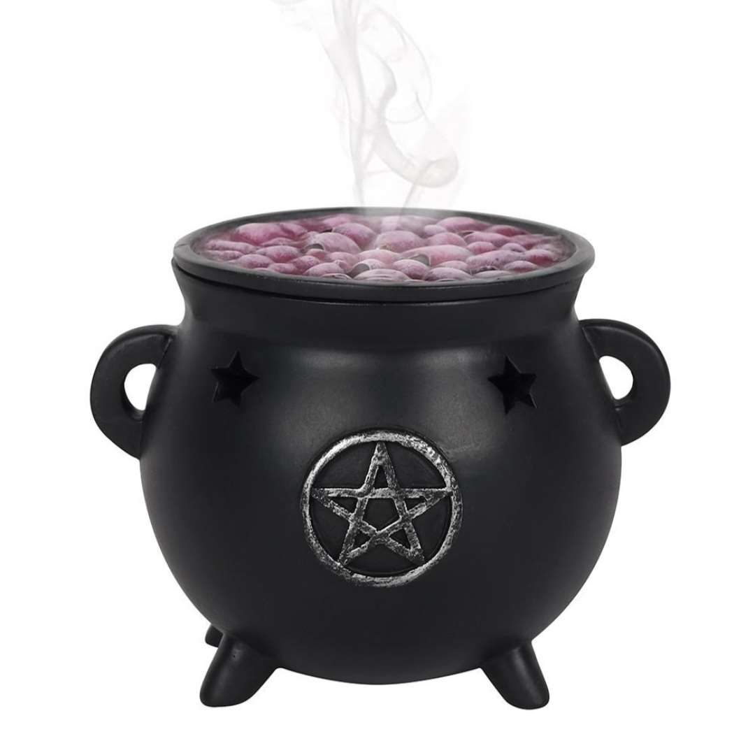Cauldron Incense Cone Holder