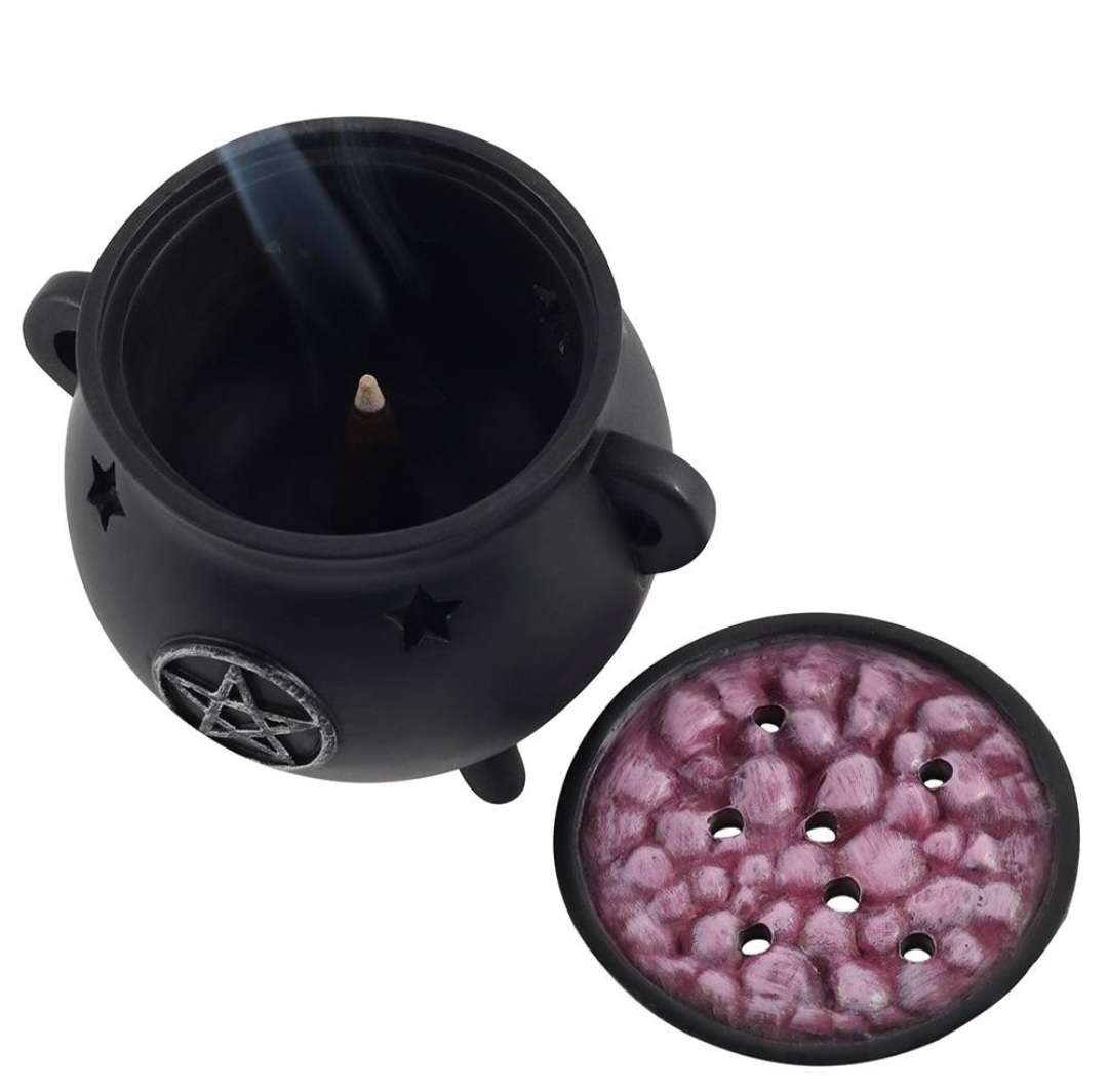 Cauldron Incense Cone Holder
